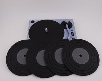 Posavasos de vinilo: un regalo único para los amantes de la música
