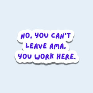 respiratory therapy sticker, nurse sticker, cna sticker, physician sticker, funny healthcare sticker, against medical advice, er nurse gift