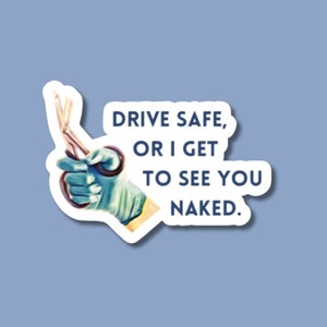 emergency nurse sticker, respiratory sticker, emergency department, trauma tech sticker, trauma icu sticker, trauma doctor gift, er tech