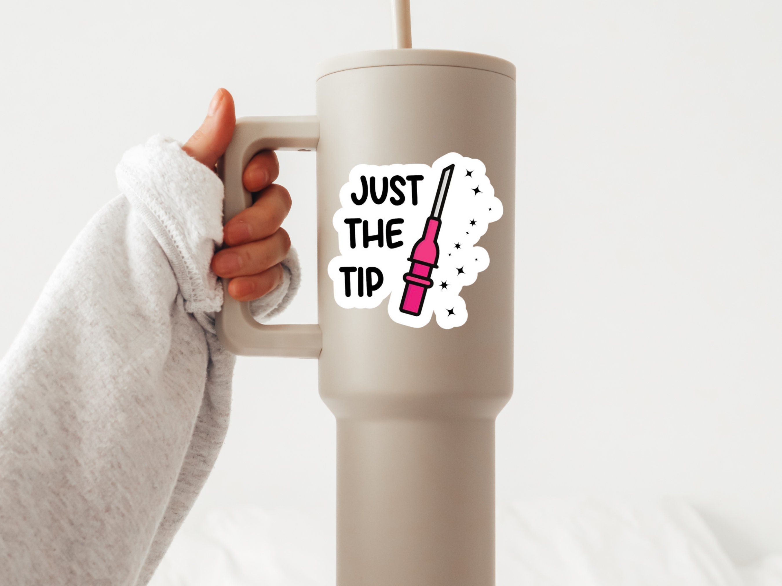 Just the Tip Sticker, Emergency Nurse Sticker, Emt Sticker, Emergency ...