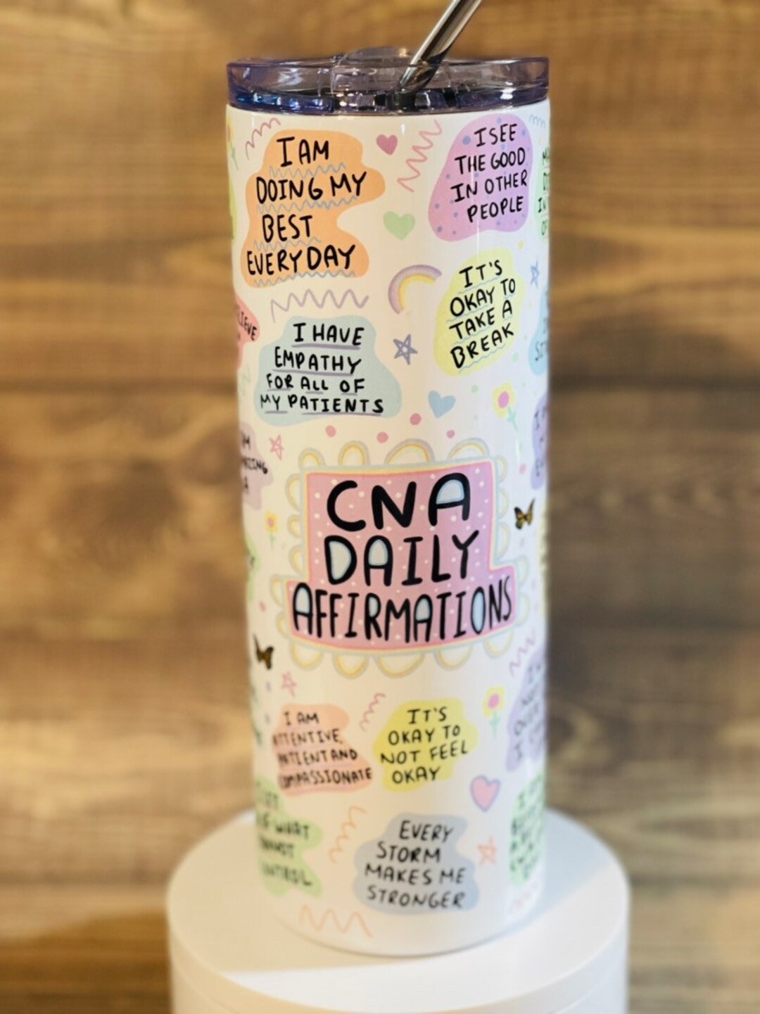 CNA Tumbler CNA Cup CNA Gifts Certified Nursing Assistant Etsy