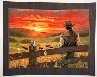 Art Prints — 8x10 — outlaws for life