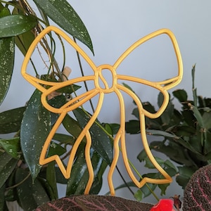 Bow Trellis | Houseplant Trellis | Christmas Deco | Plant Decoration | Plant stake