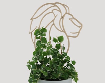 Lion Trellis | House Plant Support | Houseplant Trellis | Indoor Plant Trellis | Plant Stake