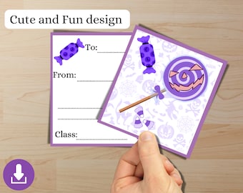 Halloween Candy Grams, Boo Grams, School Fundraiser, PTO, PTA, Instant Download PDF, Digital Download, Printable, Classroom Halloween