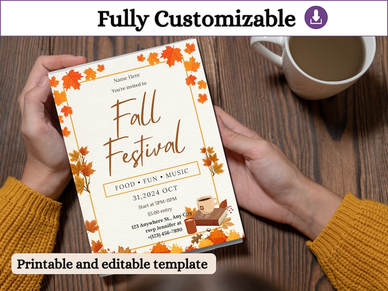 Autumn Raffle Pro: Customizable Fall Ticket Templates, Diy Ticket ...