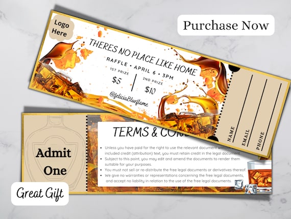 Raffle Ticket Border