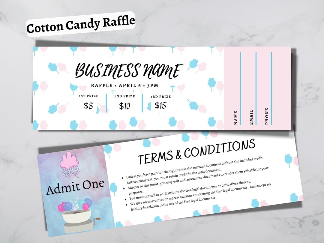 Pink Printable Raffle Tickets This item is unavailable - Etsy