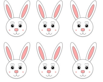 DIGITAL, Easter (Bunny, Carrots & Egg designs) - Paper Pack, 14 files, 8.5x11, 300 DPI