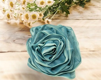 Rose Loofah- Azul&Blanco- Baño- Cuerpo- Autocuidado