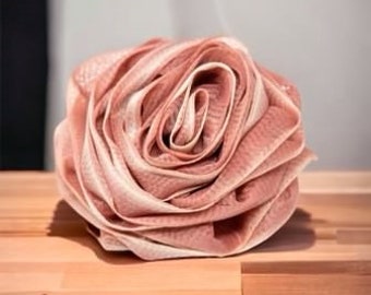 Rose Loofah- Dark Pink & White- Natural Loofah Sponge-Bath- Body- Self Care