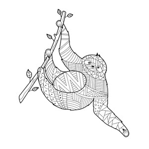 Animal Mandala Coloring