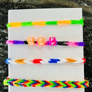 Rubber band bracelet