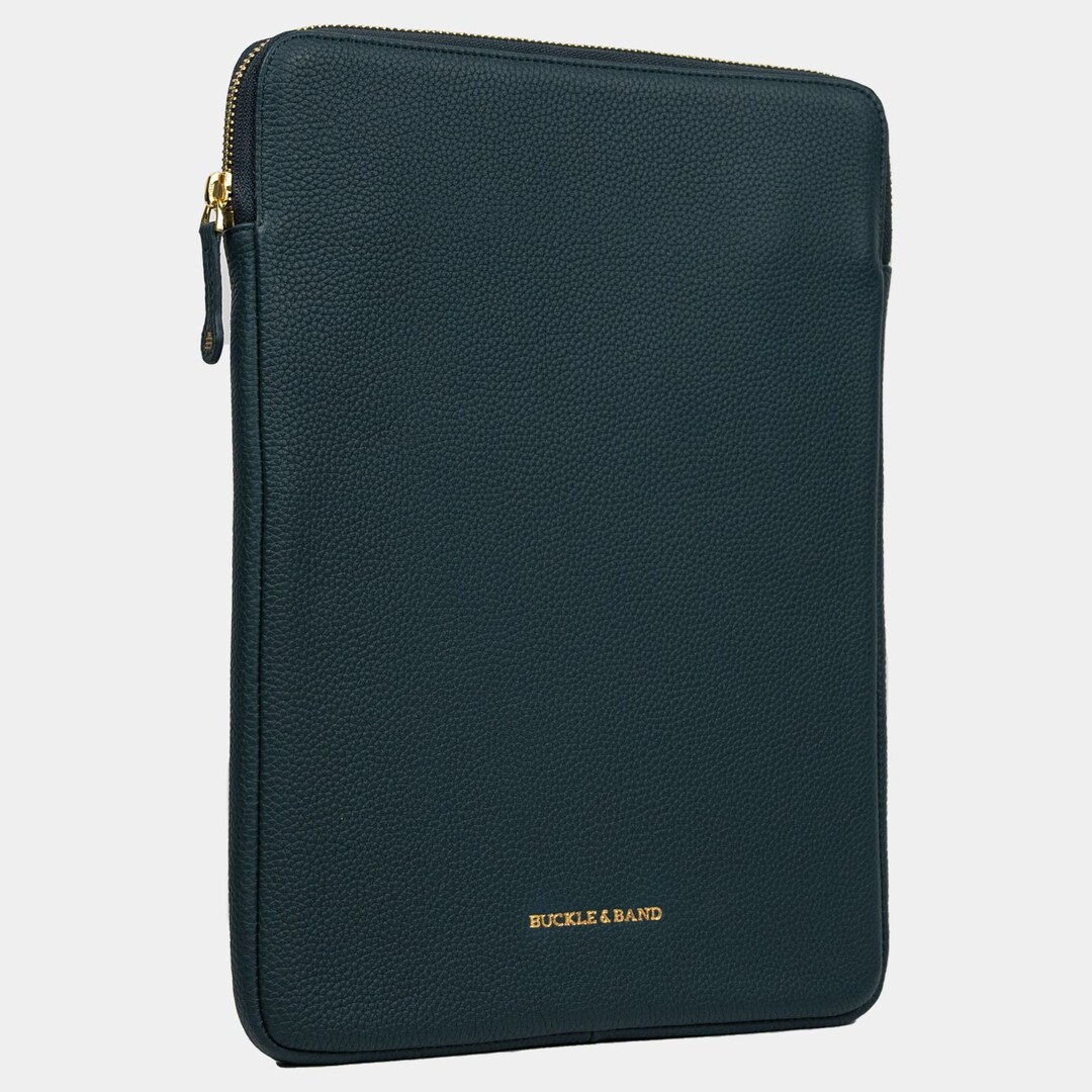 Luxury Full Grain Leather Laptop Case for 14 or 16 Etsy