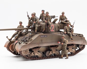 Char Solido M3 Lee - 1/50 - Armée US Sable - WW2 - Réf 6224 - Neuf Rare