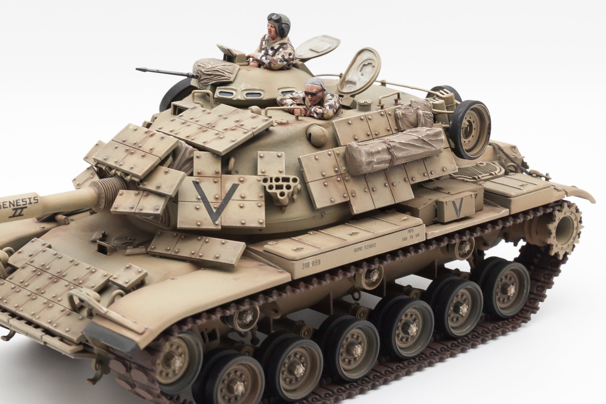Operation Desert Storm USMC M60A1 (patton) Main Battle Tank With