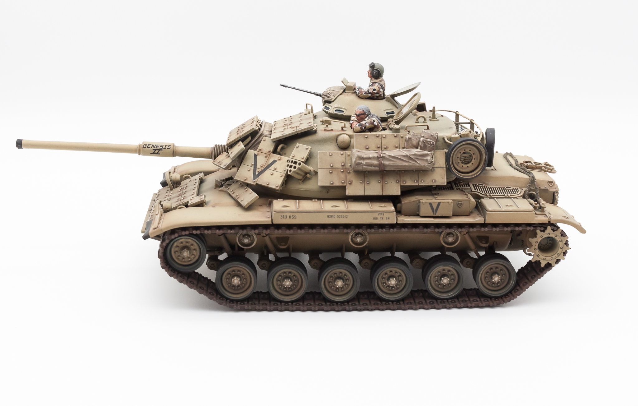 砂漠の嵐作戦 アメリカ海兵隊 M60A1（パットン）主力戦車（反応装甲