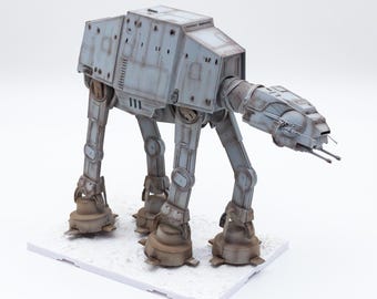 Star Wars AT-AT Walker 1/144 painted scale model from Bandai Namco