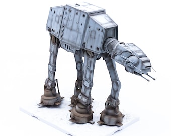 Star Wars AT-AT Walker 1/144 painted scale model from Bandai Namco