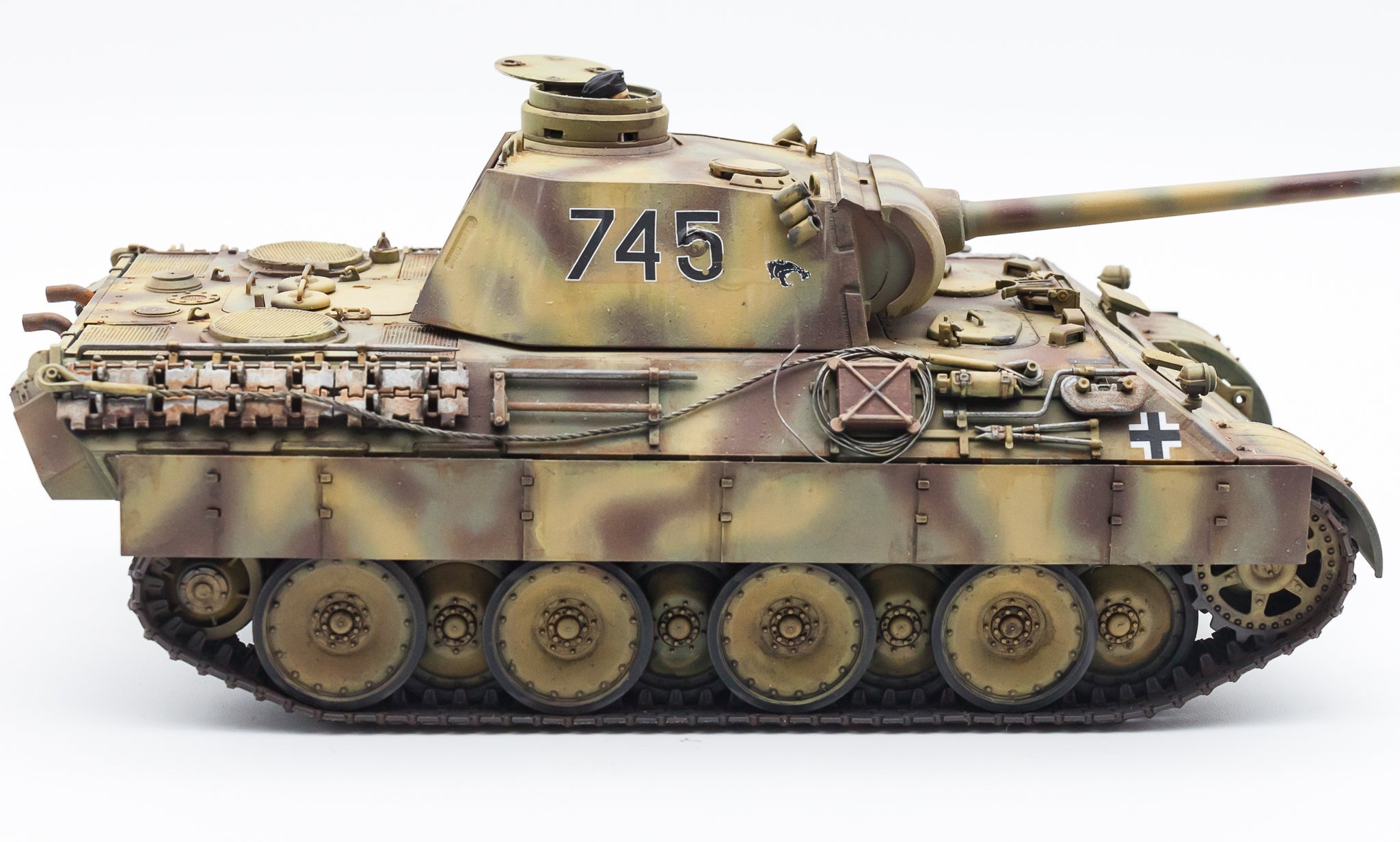 その他 TAMIYA 1/25 Panzer Kampfwagen V Panther Panzer Kampfwagen V Panther, Tamiya DTW112 (197x)