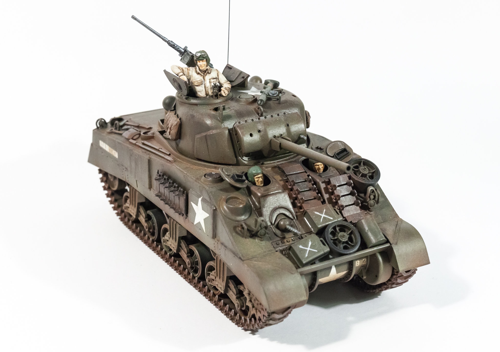 M4シャーマン戦車(初期生産型)タミヤ1/35スケールモデル M4シャーマン戦車(初期生産型)タミヤ1/35スケールモデル