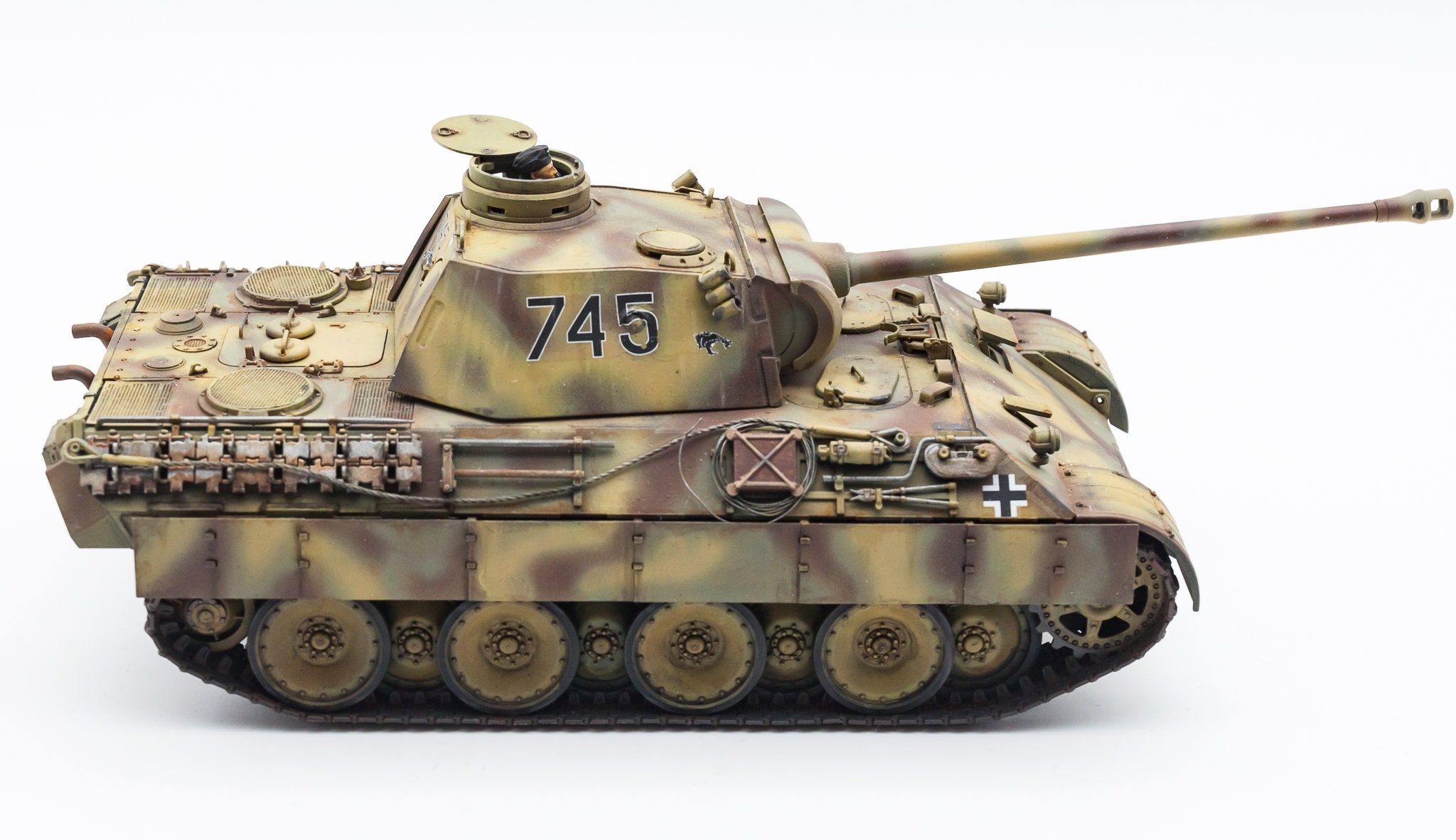 その他 1/35 PANZER KAMPFWAGEN V No.438 Panther Ausf. D (panzerkampwagen V), German WWII Tank, 1/35