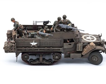 タミヤ MM US陸軍ハーフトラック3種セット タミヤ MM US陸軍ハーフトラック3種セット 米軍ハーフトラック 三銃士 -