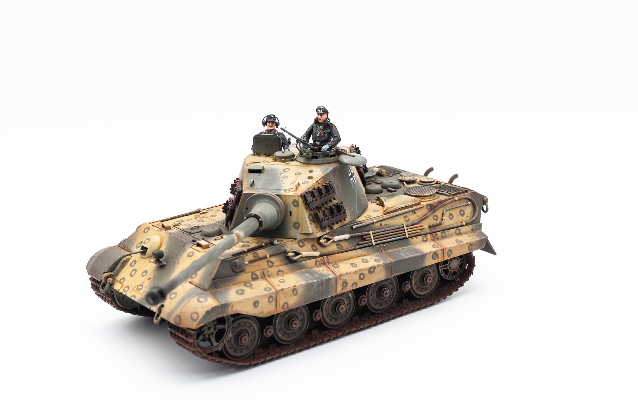 予約販売：キングタイガー戦車（「オクトパス」迷彩塗装