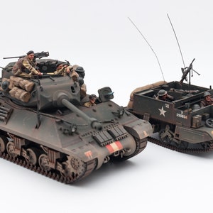 Caça-tanques e Porta-Aviões Universal Britânico Achilles M10 IIC MKII. Modelos Tamiya em escala 1/35