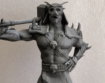 Emperor Shao Kahn samurai helmet for face from Mortal Kombat 11 | 3D Print  Model