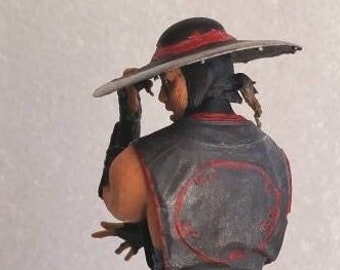 Imprimir STL Mortal Kombat 11 Kung Lao Chapéu de Lâmina Original Modelo 3D  - 4047139