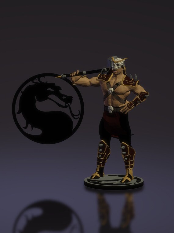 Helmet Shao Kahn MK11 - Version 2 - | 3D Print Model