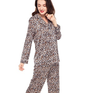 Cheetah pajamas sale