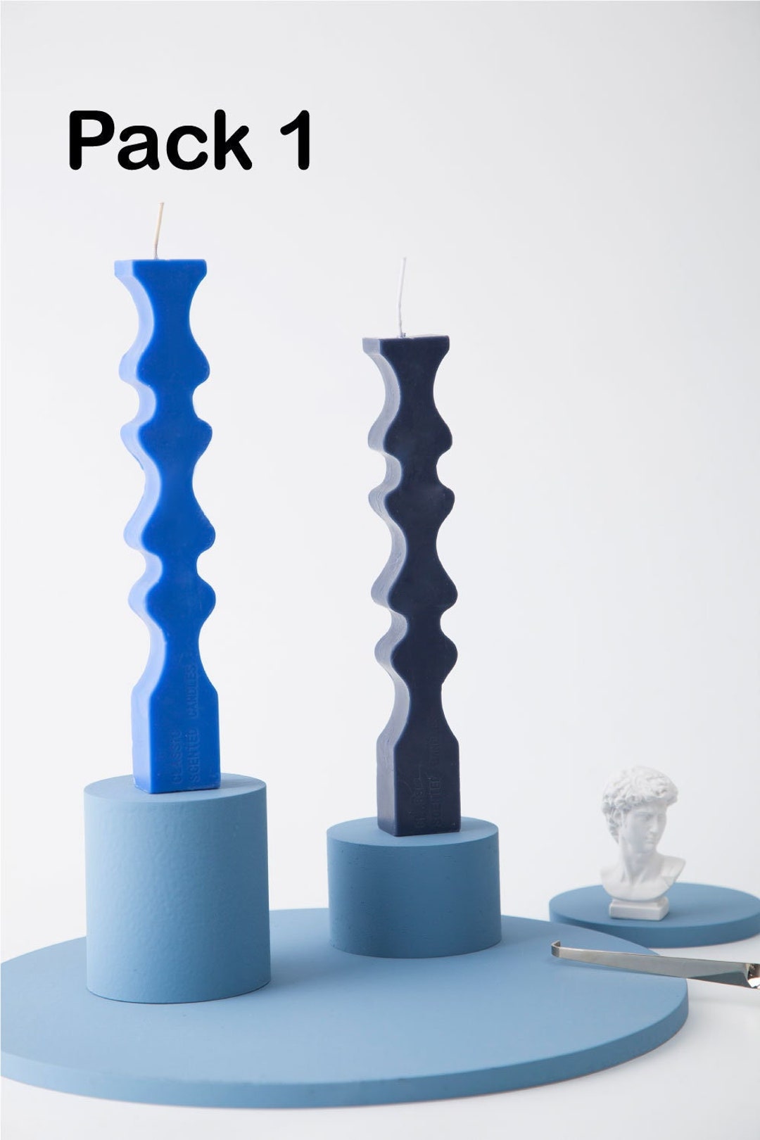 Taper Candles Soy Wax 8.5 Inches Candle Rose Scented Best Etsy