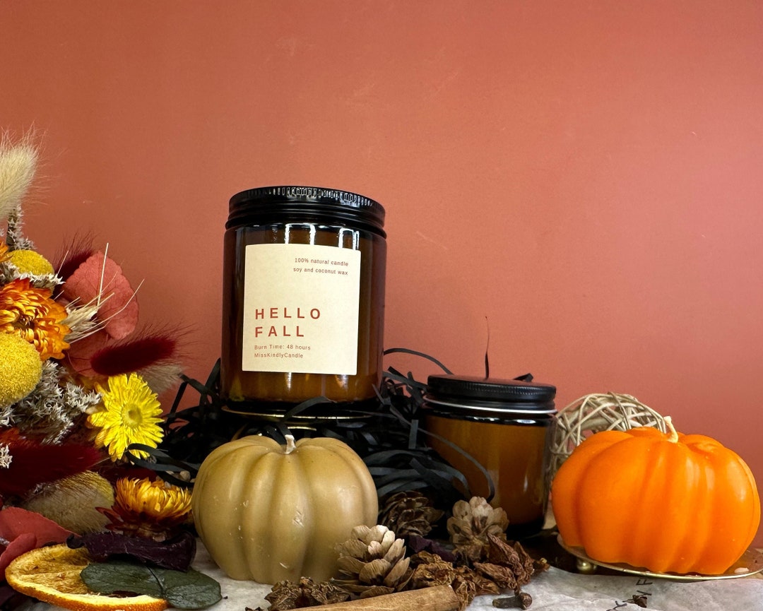 Winter Candle Sampler Pack Fall Candle Soy Fall Candle Fall Scented