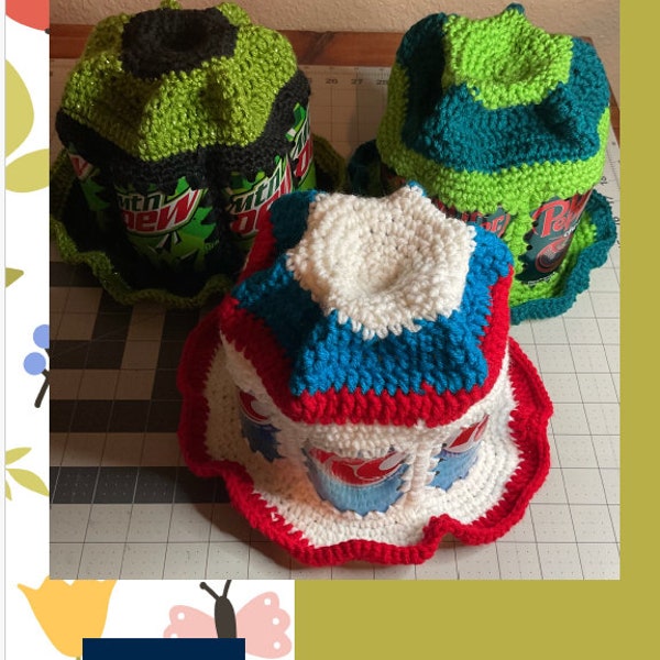 Crochet Can Hat Pattern