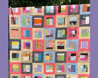 Squares in Squares PDF download Quilt Pattern