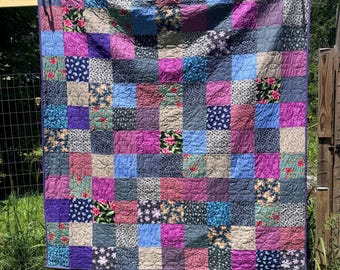 Patchwork Handmade Quilts-4 to choose from!