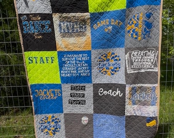 Made to Order T-Shirt Memory Quilt