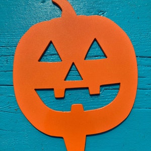 Michael Myers - Halloween 3 - Pumpkin Metal Yard Stake