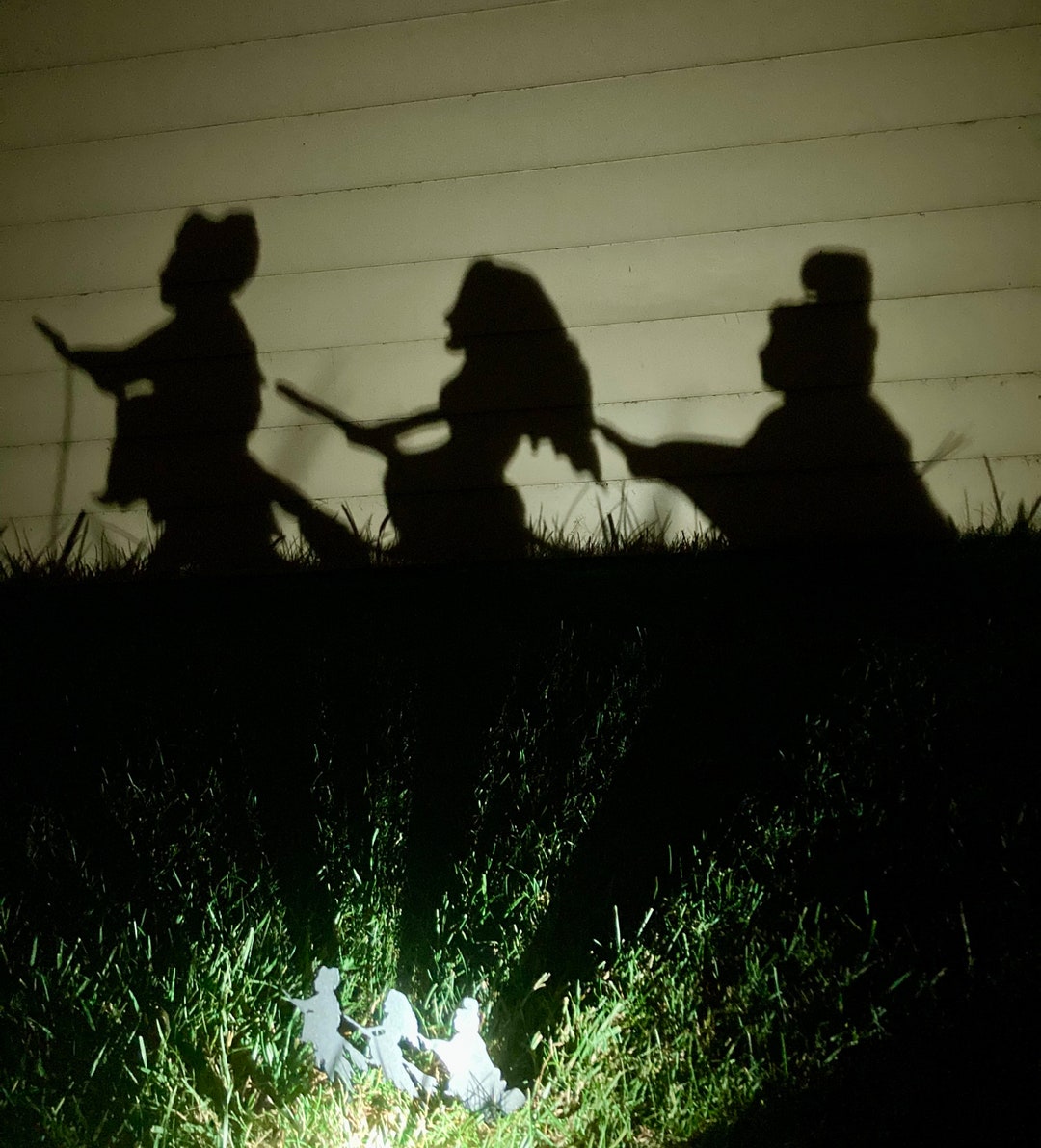 Hocus Pocus Sanderson Sisters on Brooms Metal Yard Stake Etsy