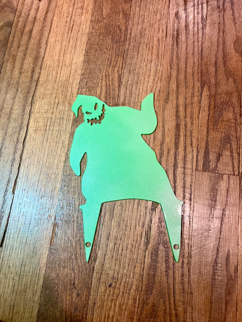 Nightmare Before Christmas Oogie Boogie Boogeyman Metal Yard Etsy