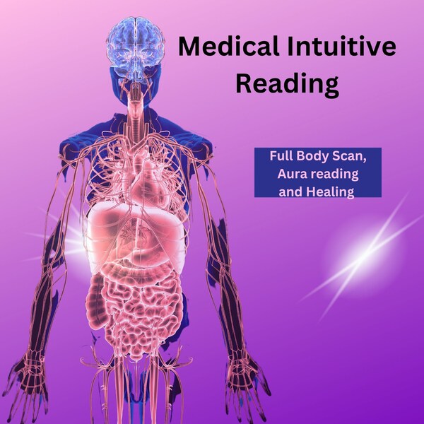 Medical Intuitive Full Body Scan and Aura Reading INTUITIVE ASSESSMENT Blockages Physical Mental Emotional Health  PLUS  spiritual healing