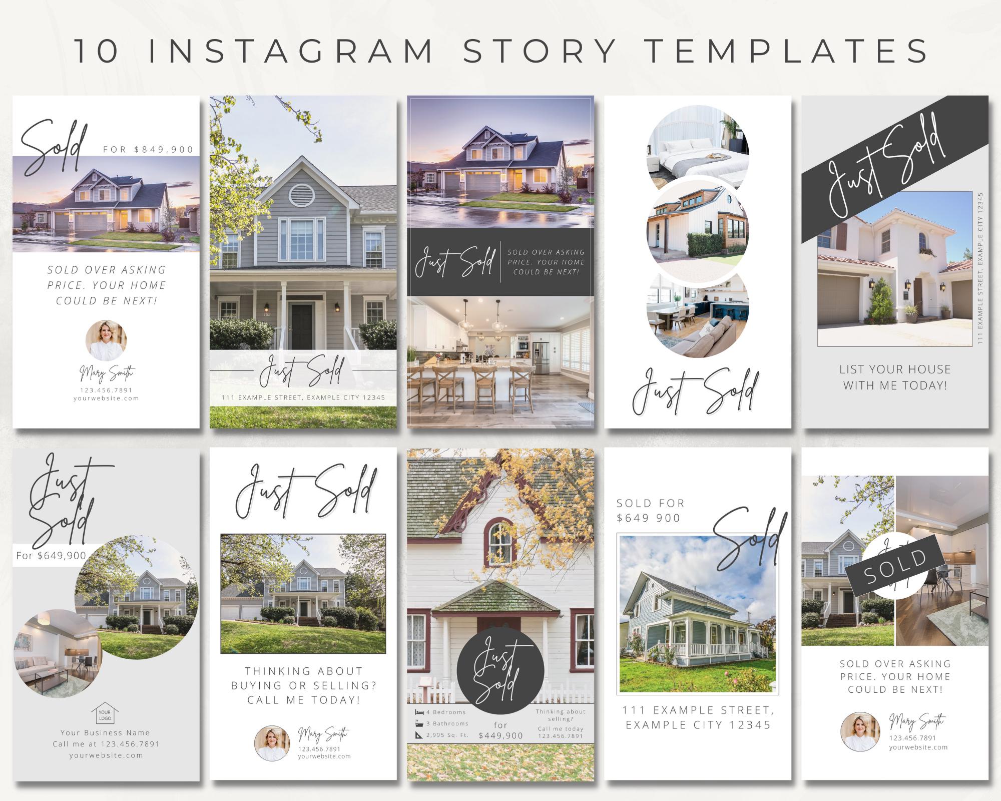 Just Sold Social Media Posts & Stories (instagram, Facebook) for ...