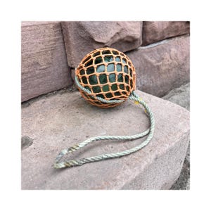 Vintage Glass Japanese Fishing Float