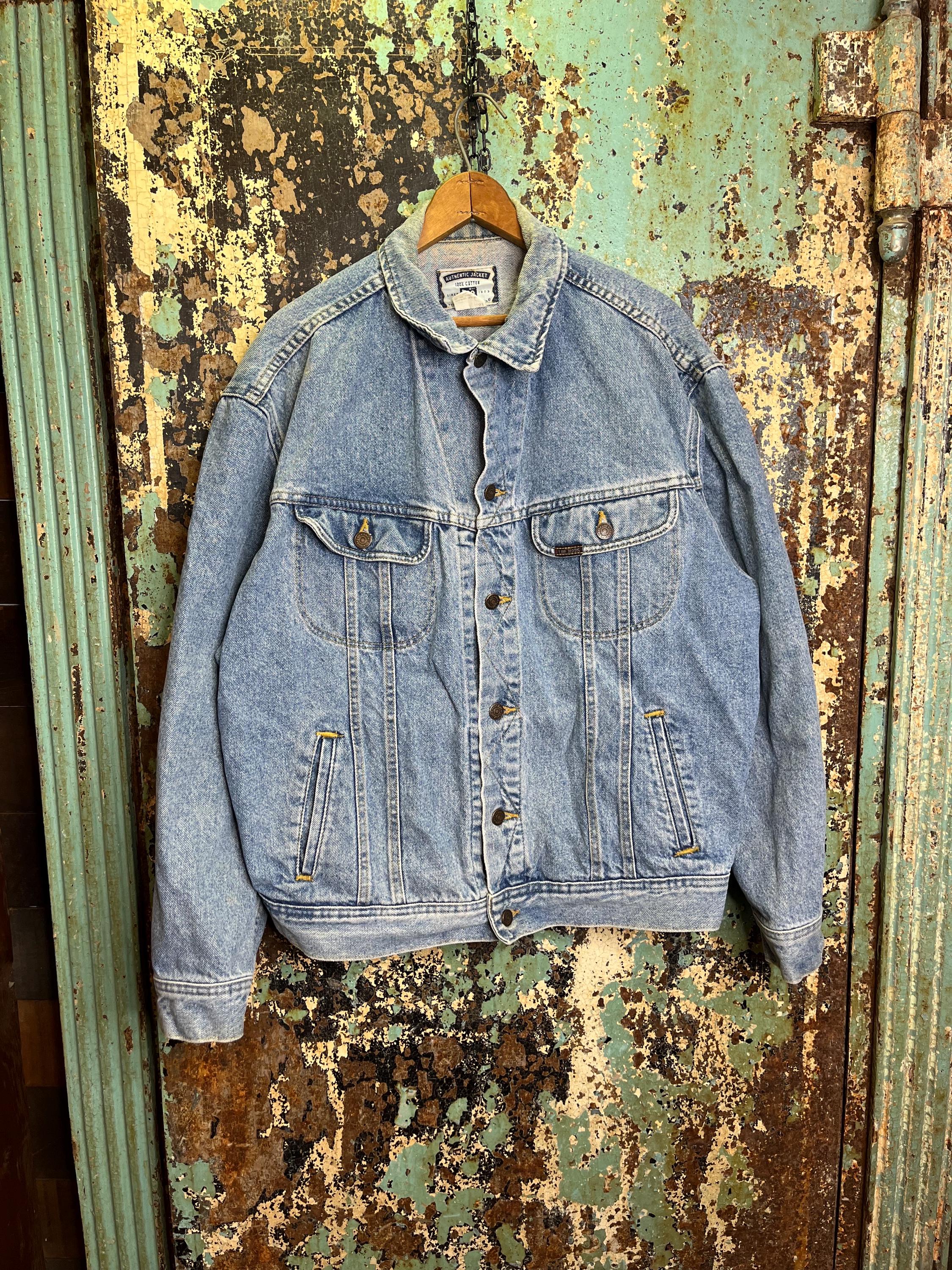 80s Lee Authentic Jacket USA製 XL Long 80s Lee 101-J Distressed Jacket SZ 44 Long - Etsy