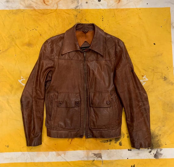Vintage leather jacket euro - Gem Vintage leather jacket euro - Gem