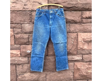1960s 1970s Wrangler Jean 35x29.5