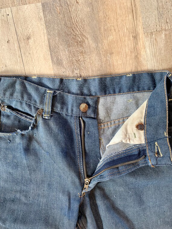 28x26 Vintage 1960’s 1970’s Ranchcraft Jeans - image 5