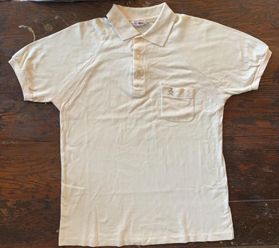 Munsingwear 10 YEARS POLO SHIRTS LL ホワイト Penguin By Munsingwear Mens Tipped Golf Polo Shirt White 100